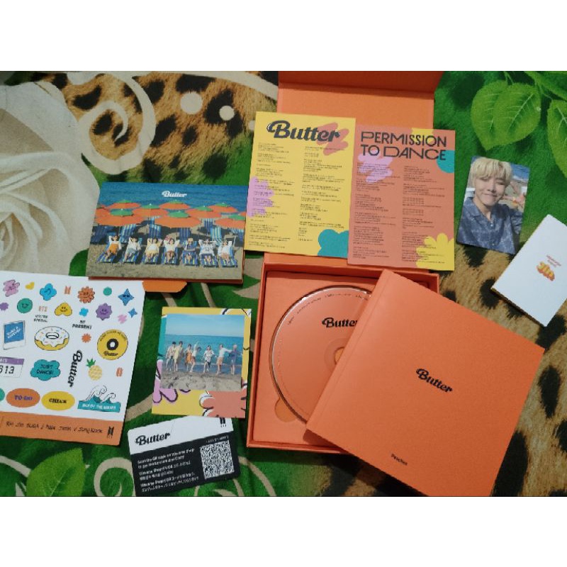 Jual album butter BTS unsealed Shopee Indonesia