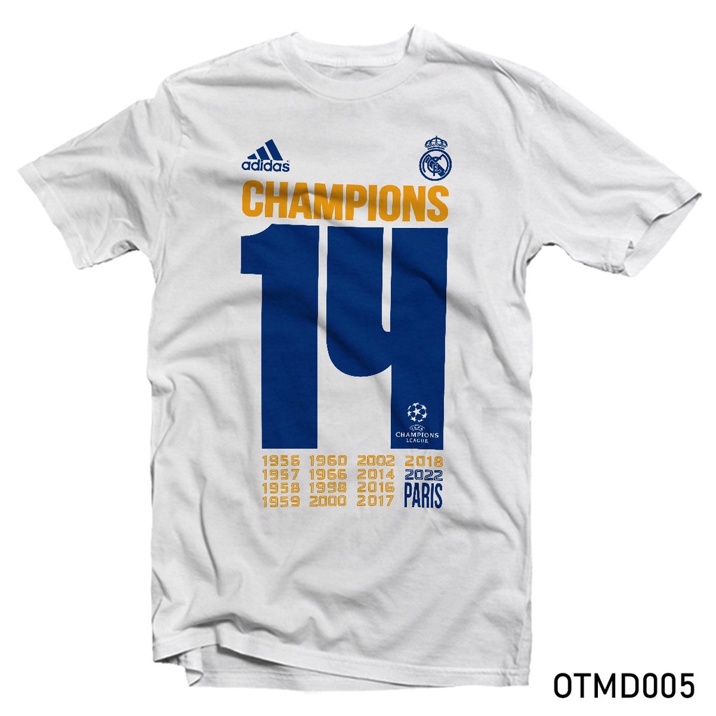 Jual Terbaru - Kaos Baju Bola - Selebrasi Real Madrid UCL