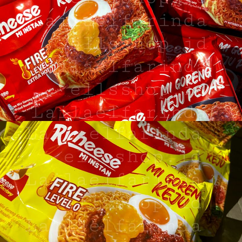 Jual RICHEESE MI INSTAN MIE GORENG LEVEL 0/LEVEL 3 | Shopee Indonesia
