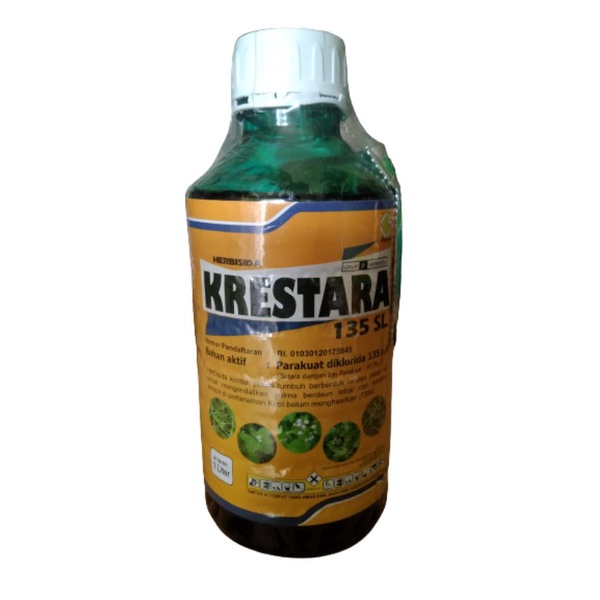 Jual Herbisida Kontak Krestara 135sl 1ltr Sari Kresna Kimia Shopee