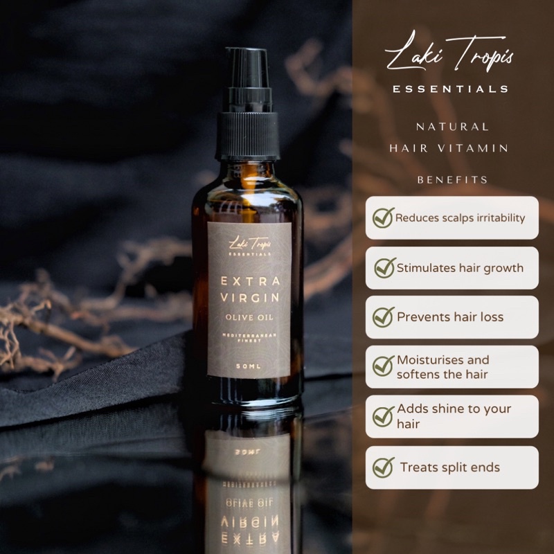 Jual Extra Virgin Olive Oil Untuk Rambut by Laki Tropis [BELI 3 BOTOL