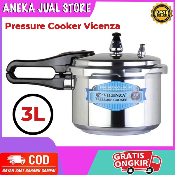 Jual Presto Vicenza 3 Liter / Pressure Cooker Vicenza ORIGINAL