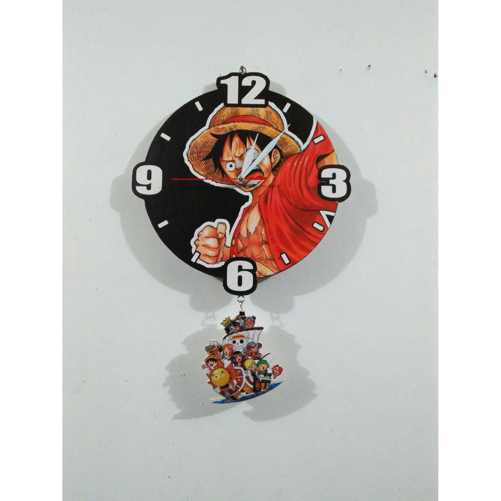 Jual JAM KAYU FOTO/JAM KAYU VINTAGE/JAM KAYU CUSTOM/JAM KAYU ONE PIECE ...
