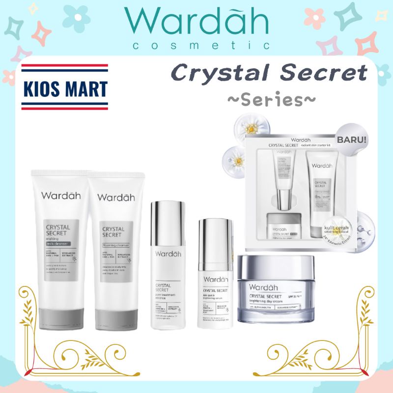 Jual Wardah Crystal Secret Series Brightening Day Cream Active