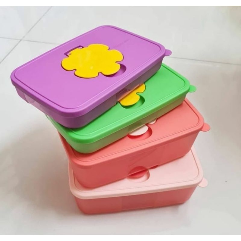 Jual Tissue Box Tupperware/ Tissue Box small / Tissue Box ungu | Shopee ...