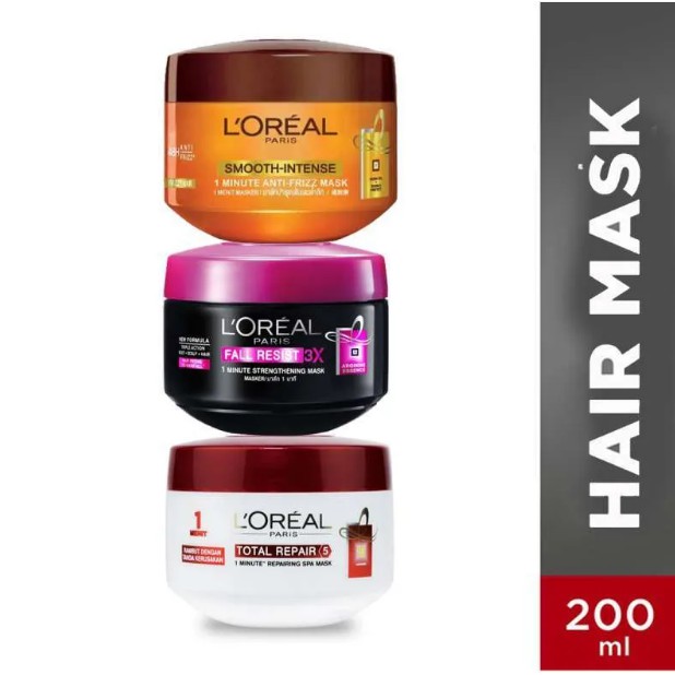 Jual Loreal Hair Mask 200ml Shopee Indonesia