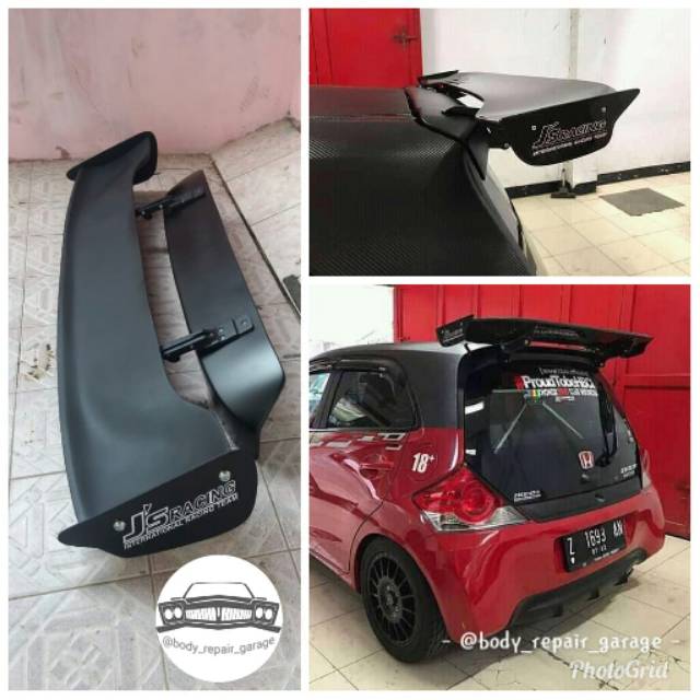 Jual Gt wing spoiler js racing honda brio 2013-2018 | Shopee Indonesia