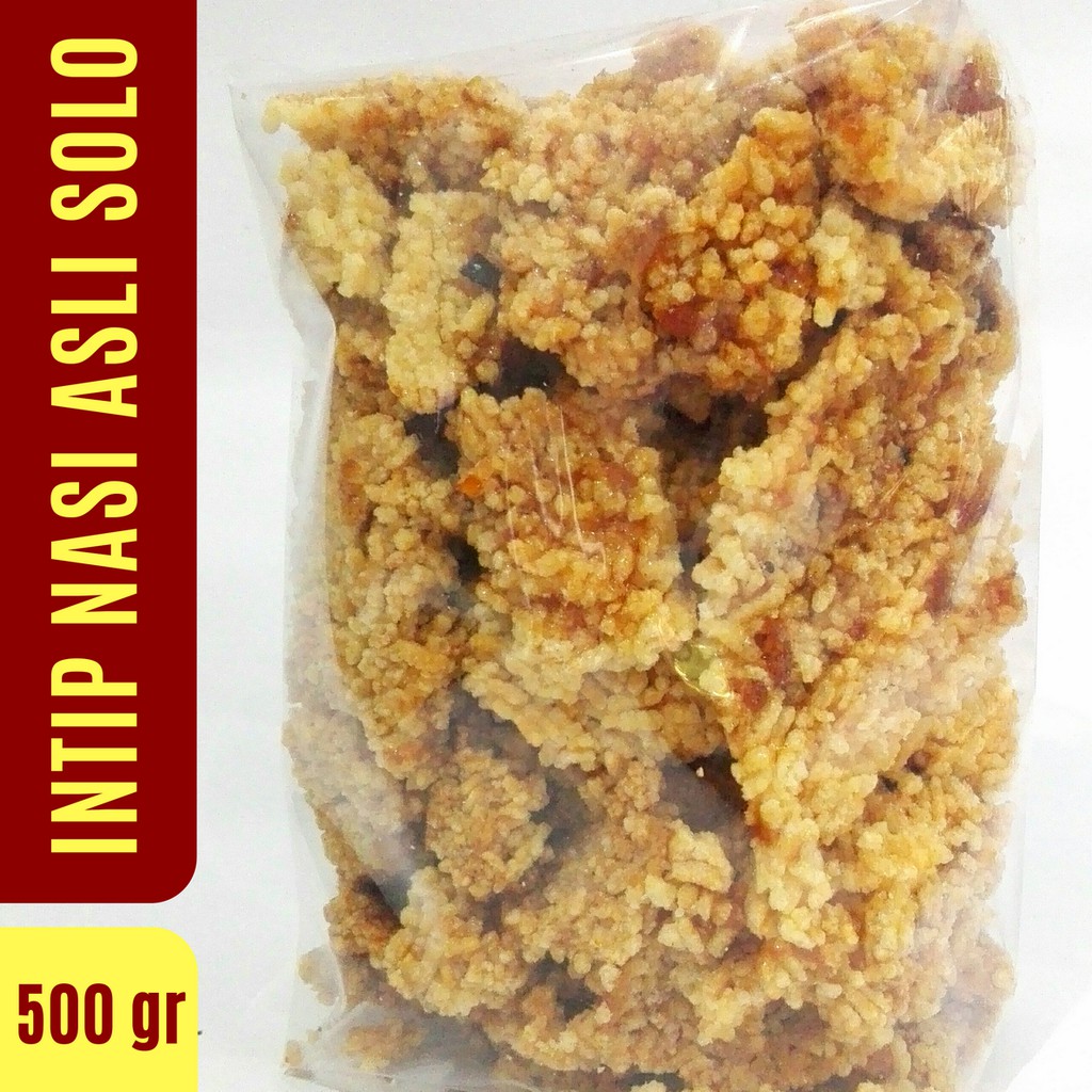 Jual INTIP NASI / KERAK NASI ORIGINAL ASLI SOLO 450 GR OCHI SNACK ...