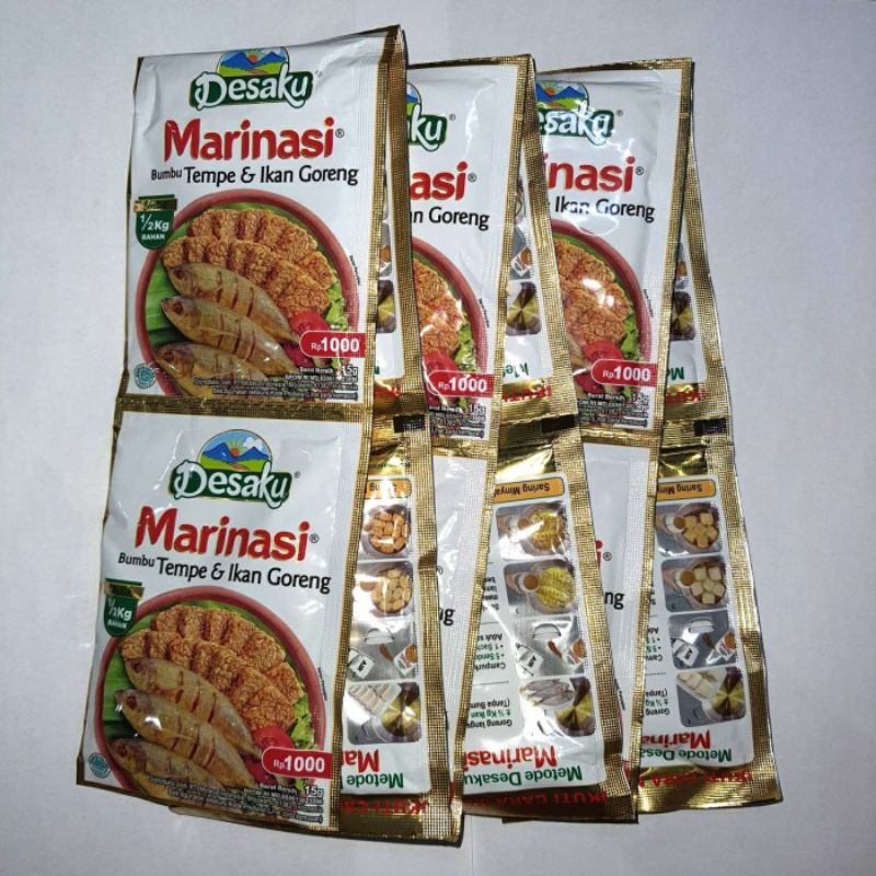 Jual Bumbu Marinasi Desaku (Pe renteng 12 sachet) | Shopee Indonesia