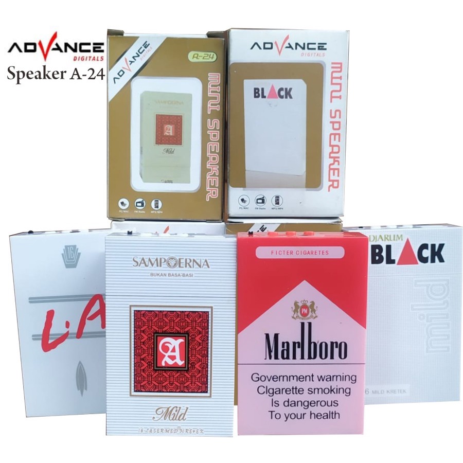 Jual Speaker Model Rokok Advance A24 | Shopee Indonesia