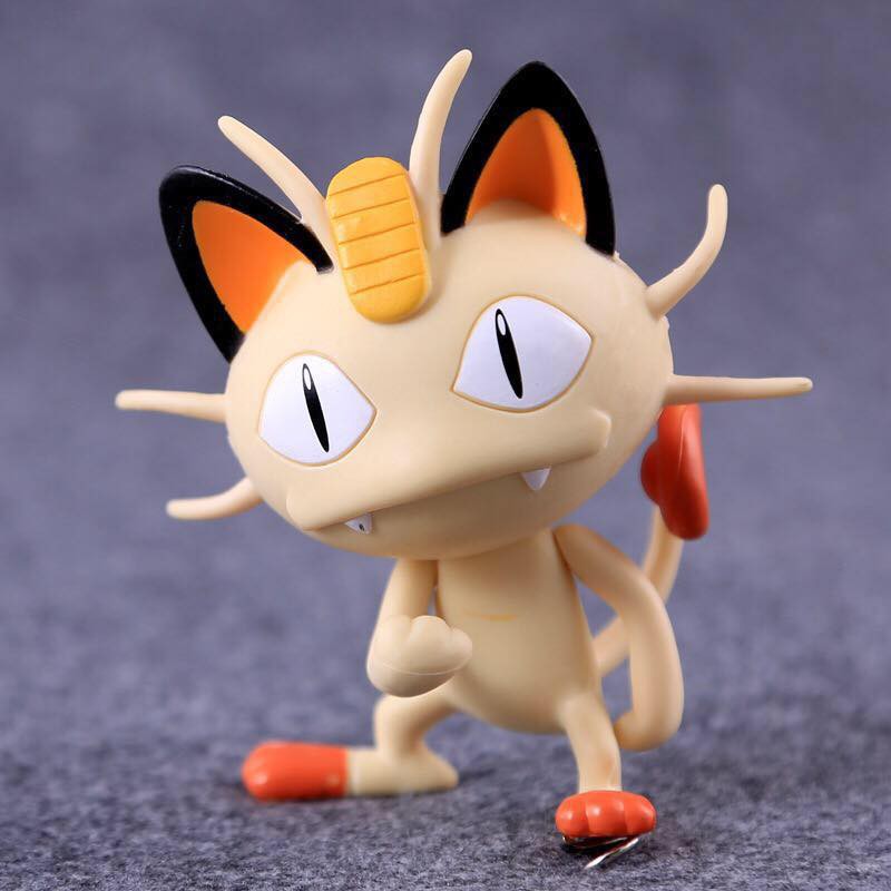 Jual Figure Pokemon Meowth PVC 8 cm | Shopee Indonesia