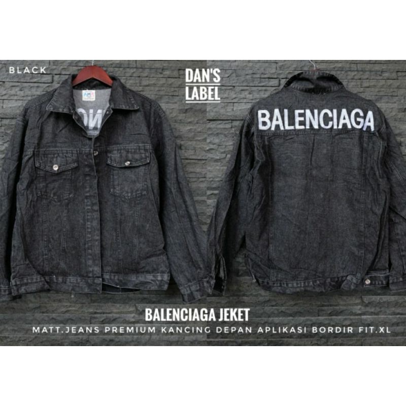 Jaket best sale levis balenciaga