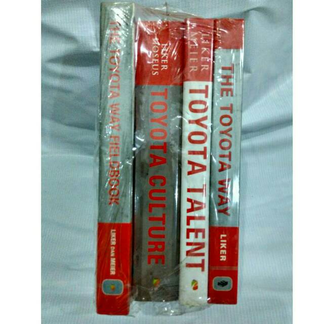 Jual Paket 4pcs Bundling Buku Toyota Way - Fieldbook - Toyota Talent ...