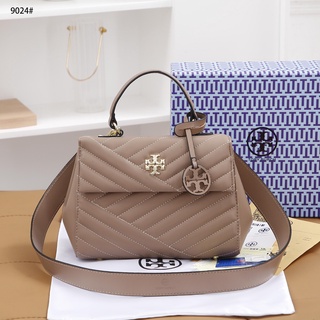 Promo TORY BURCH Kira chevron powder coated convertible shoulder bag -  Black - Silver Cicil 0% 3x - Kota Surabaya - Slroom