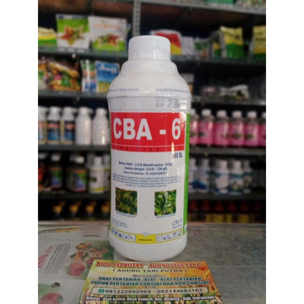 Jual Herbisida Cba 6 865 Sl Shopee Indonesia