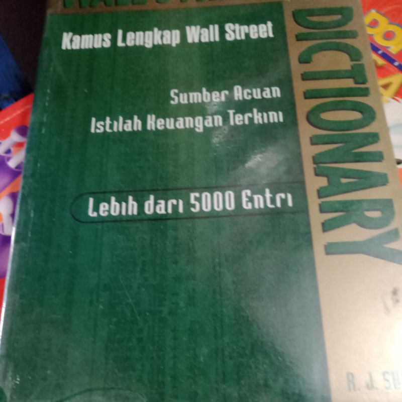 Jual kamus lengkap wall street (dictionary) Shopee Indonesia