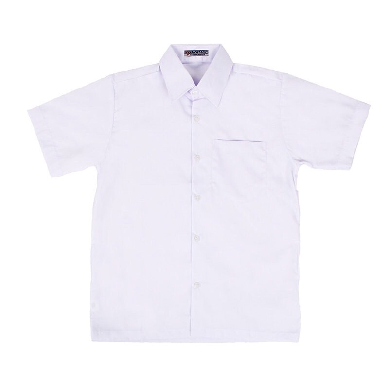 Jual Kemeja Putih Lengan Pendek Polos Baju Seragam Sekolah SD SMP SMA