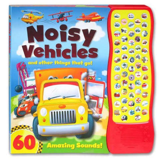 Jual Buku Anak Noisy Vehicles/First Words Sound Book with 60 Amazing ...