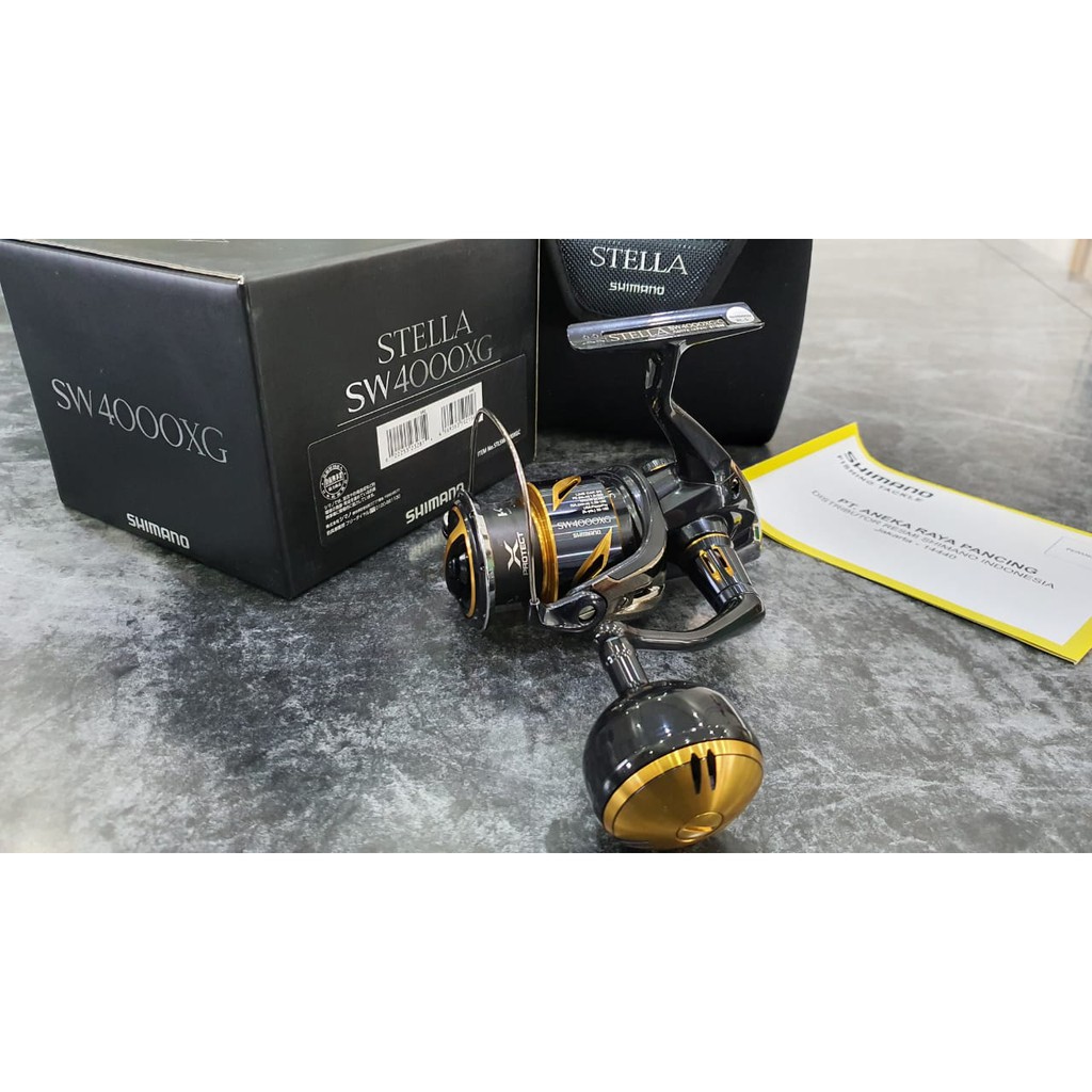 10/21まで出品)STELLA SW 4000XG PE1.5 300m付き オフショアジギング