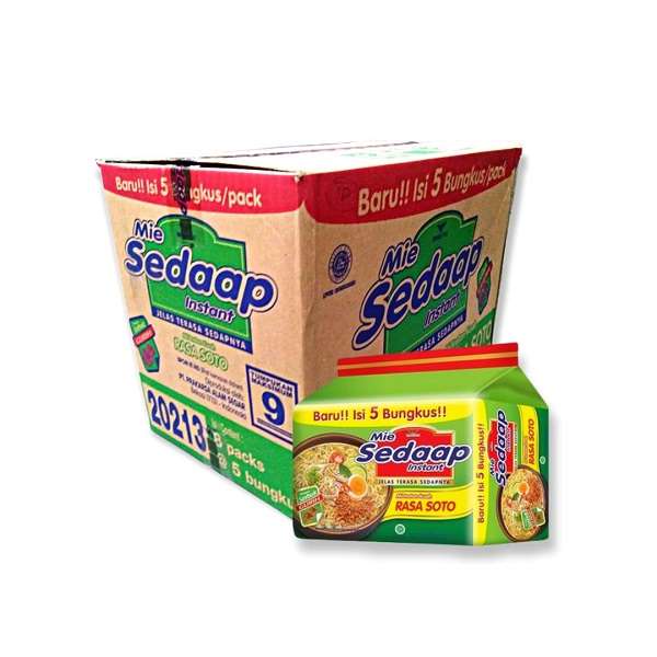 Jual Sedaap Mi Kuah Rasa Soto Isi Bks G Ktn Shopee Indonesia