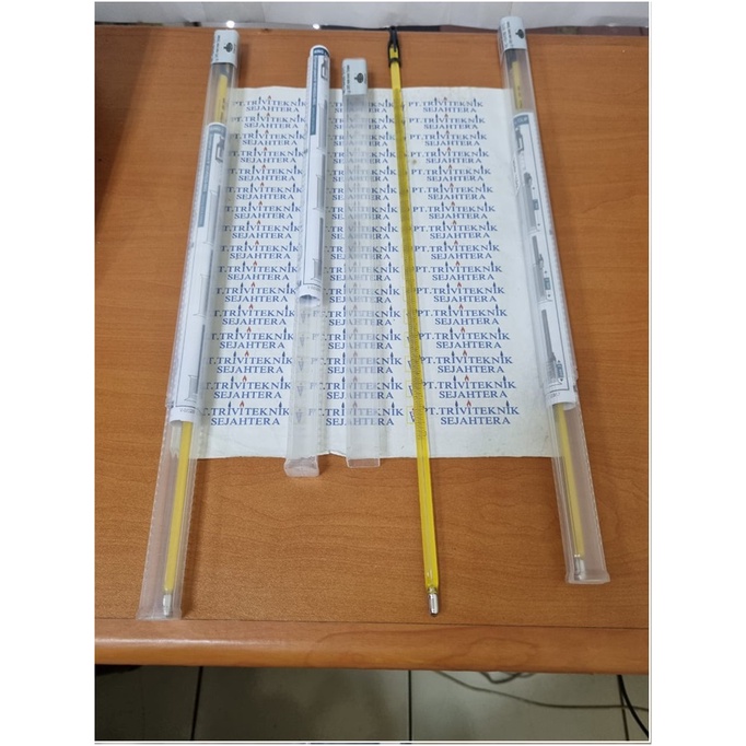 Jual glass thermometer astm 16C, termometer kaca suhu 200 C alla france ...