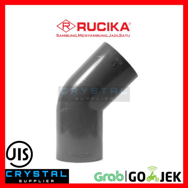 Jual Knie Polos Rucika Inch Aw Pvc Elbow Knee Derajat Shopee Indonesia