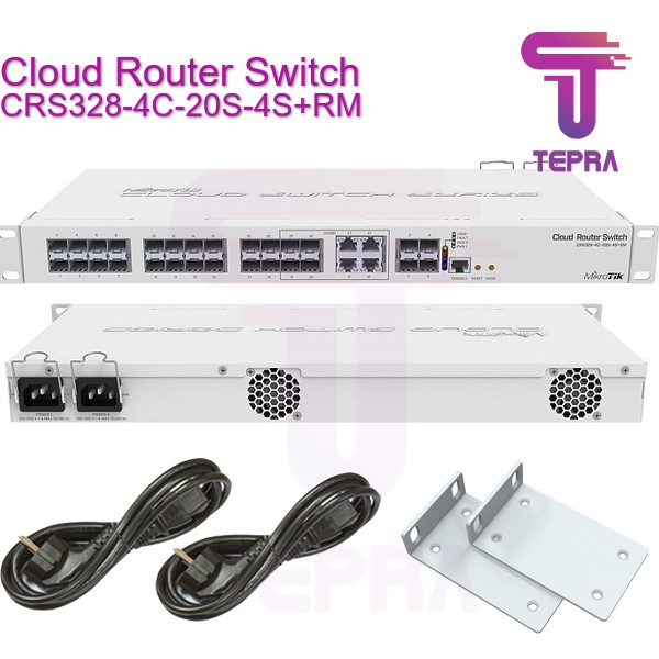 Jual MikroTik CRS 328 4C 20S 4S+ RM CRS328-4C-20S-4S+RM | Shopee Indonesia