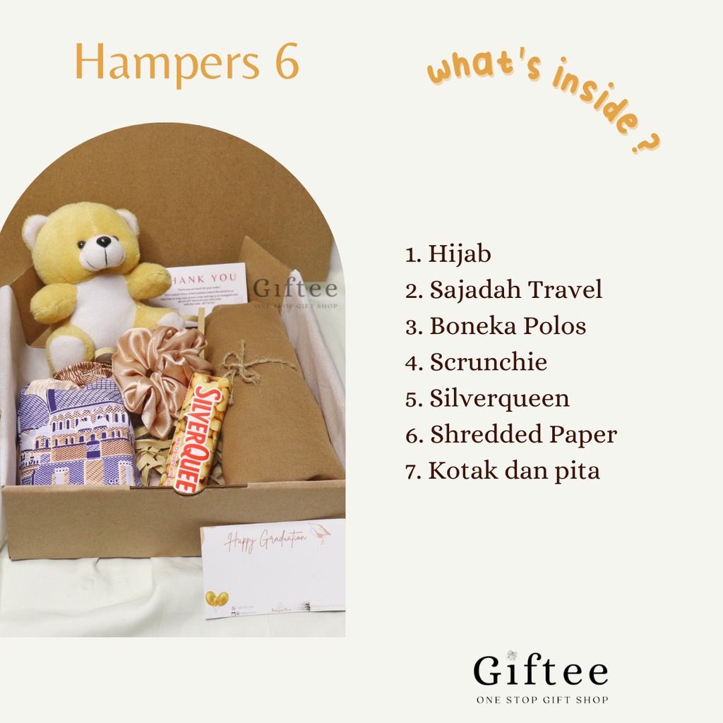 Jual HAMPERS CEWEK WANITA HIJAB JILBAB SAJADAH KADO BELLA SQUARE DOMPET