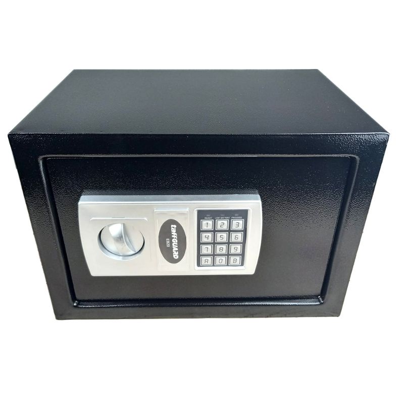 Jual Brankas Electric Password Safe Deposit Box Size Besar A4 Black ...