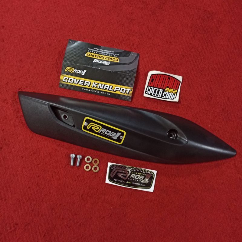 Jual Cover Tutup Knalpot ROB1 Racing NMAX Aerox 155 Lexi ADV 150 PCX ...