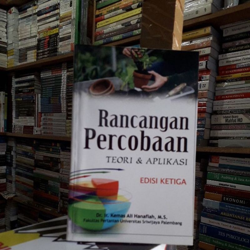 Jual Rancangan Percobaan Teori Dan Aplikasi Edisi Ketiga Shopee Indonesia