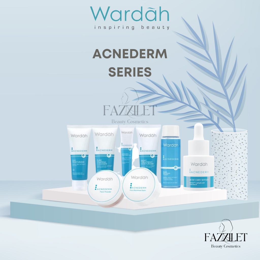 Jual WARDAH Acnederm Series/ Pelembab Wajah/ Salep Jerawat/Acne Serum