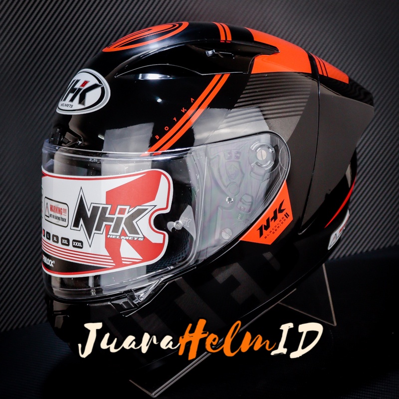 Jual Nhk Helm Gpr Tech Street Undisputed Black Orange Gp R Tech