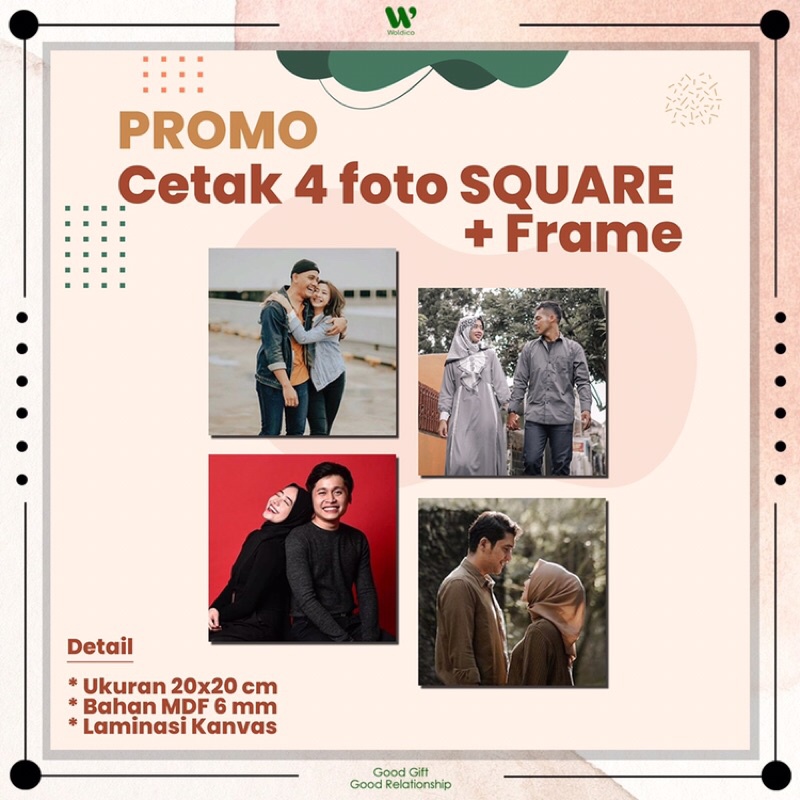 Jual PAKET CETAK FOTO MURAH/WALL DECOR CUSTOM/CETAK FOTO SENDIRI