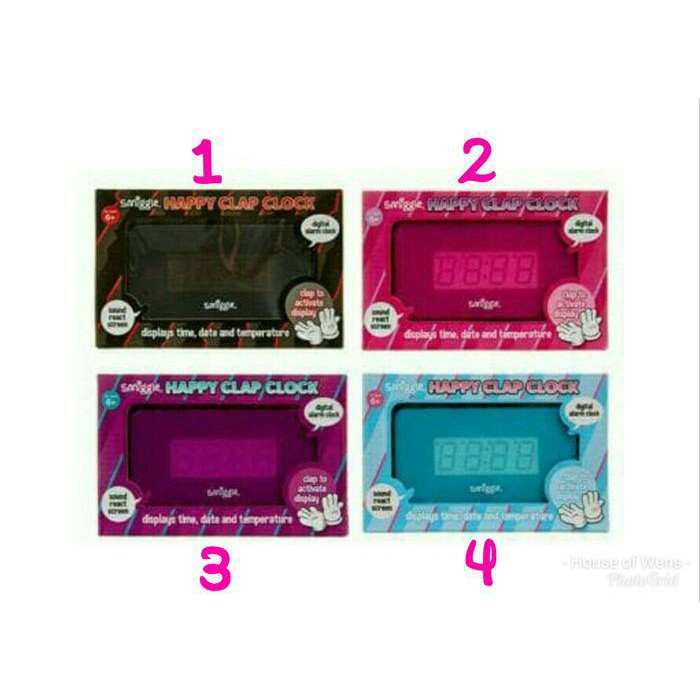 Jual BARU SMIGGLE HAPPY CLAP CLOCK JAM SMIGGLE KEKINIAN Shopee