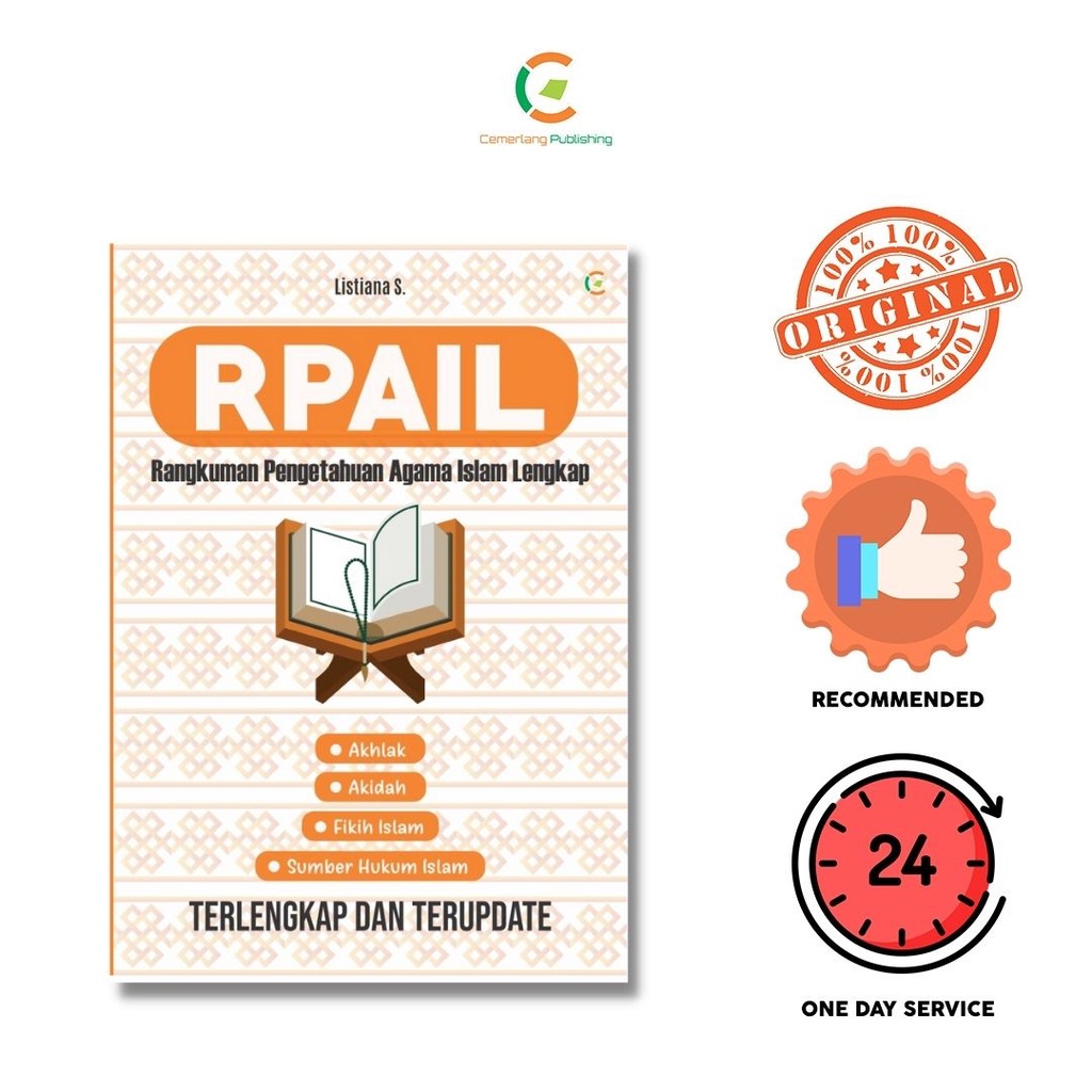 Jual BUKU AGAMA - BUKU RPAIL (Rangkuman Pengetahuan Agama Islam Lengkap ...
