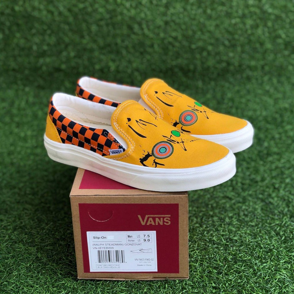 Vans slip on ralph on sale steadman