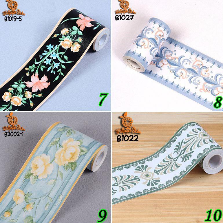 Jual Best Produk 10 Meter Wallborder / Wall Border / Wallpaper List ...