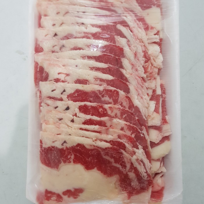 Jual Shortplate AUS / Brisket Daging Slice Yoshinoya Yakiniku Shabu