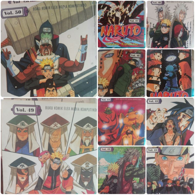 Jual Komik Naruto Original Vol 41 Sampai 72 Shopee Indonesia