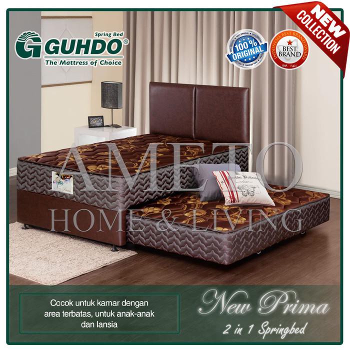 Jual Zaky Guhdo Spring Bed 2 In 1 New Prima 100 X 200 Atlantic Full