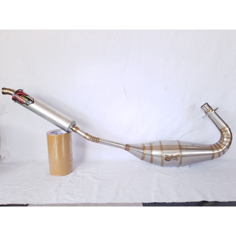Jual KNALPOT CREAMPIE NINJA R RR ZZ1 STAINLESS | Shopee Indonesia