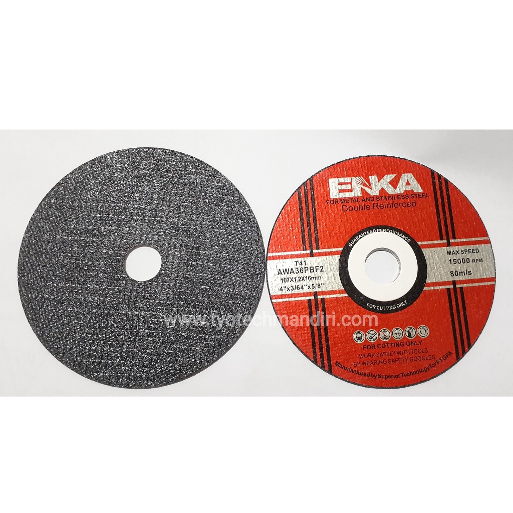 Jual enka batu potong / cutting wheel 4 inch x 1.2 | Shopee Indonesia