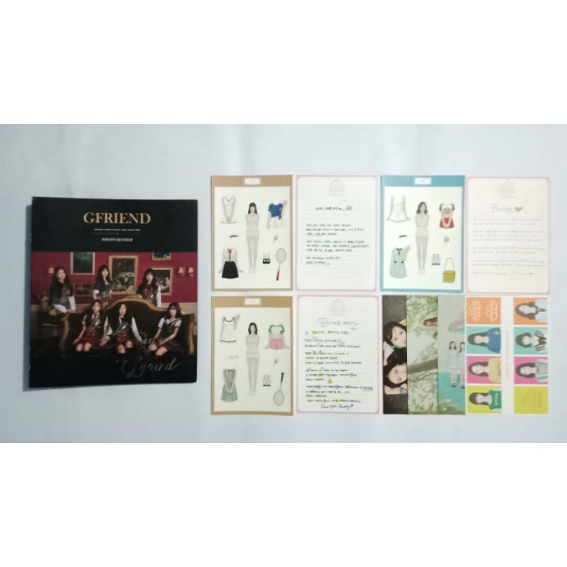 Jual Official Photocard Photo Binder Kolbuk Collection Book Gfriend ...