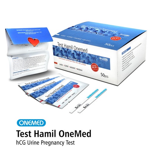 Jual ONEMED HCG URINE PREGNANCY TEST / Alat tes kehamilan | Shopee ...