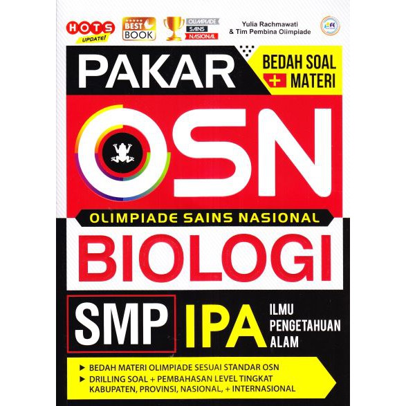 Jual BUKU SOAL OSN BIOLOGI SMP: PAKAR BEDAH SOAL + MATERI ( YULIA