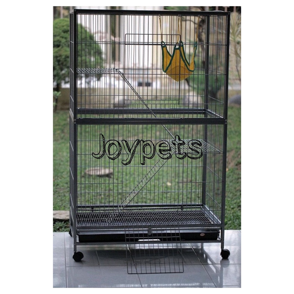 Jual Kandang Kucing Tingkat Octagon CAT-10 (93 x 57 x 140) Cat Cage ...