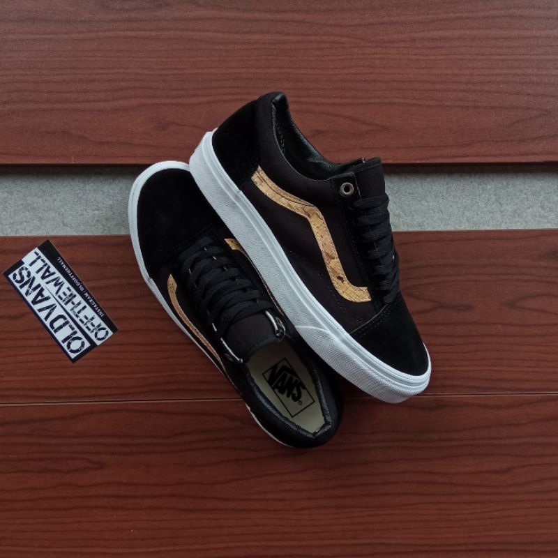 Vans old skool cork hot sale twill