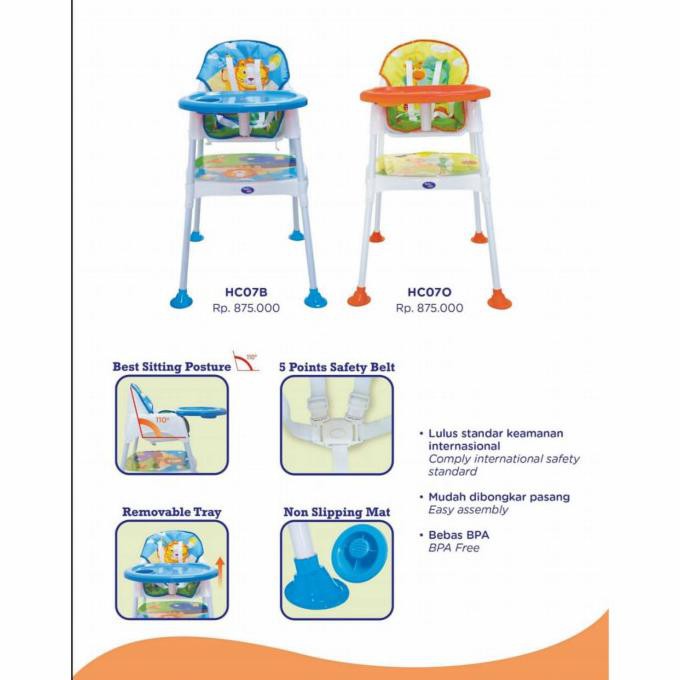 Baby safe separable high 2024 chair