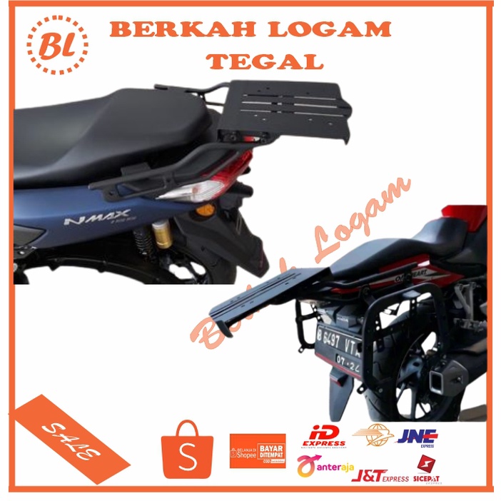 Jual Bracket Top Box Model Geser Segala Jenis Motor | Shopee Indonesia